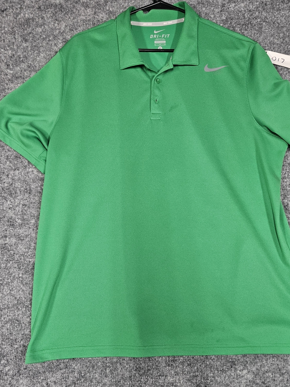 Nike Dri-FIT Men's Green Polo Shirt